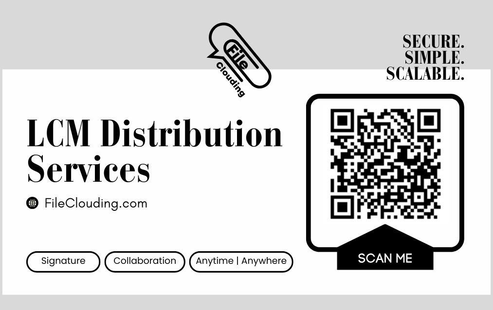 LCM Distribution FileClouding Card