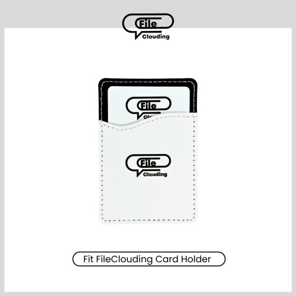 FileClouding NFC Card NTAG215 – Business Card Size – White Color