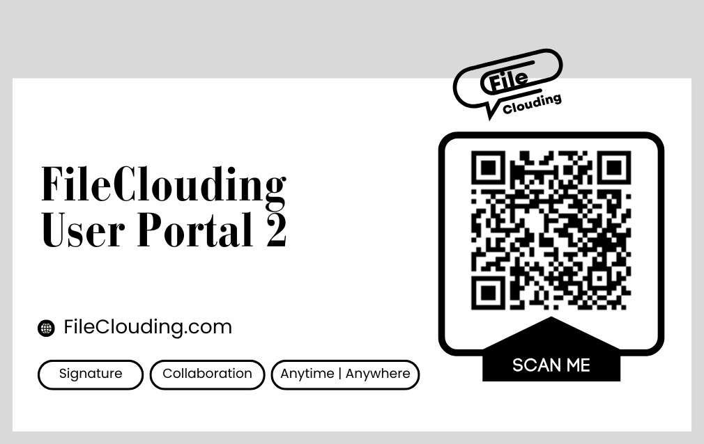 FileClouding User Portal 2