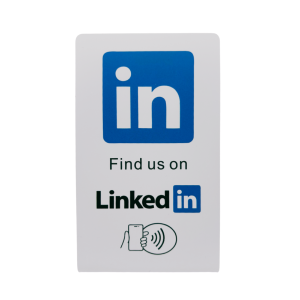 Linkedin nfc stand