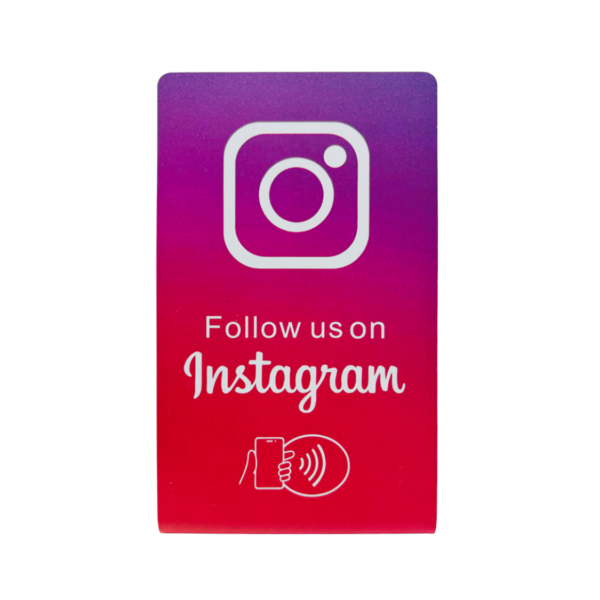 Instagram nfc stand