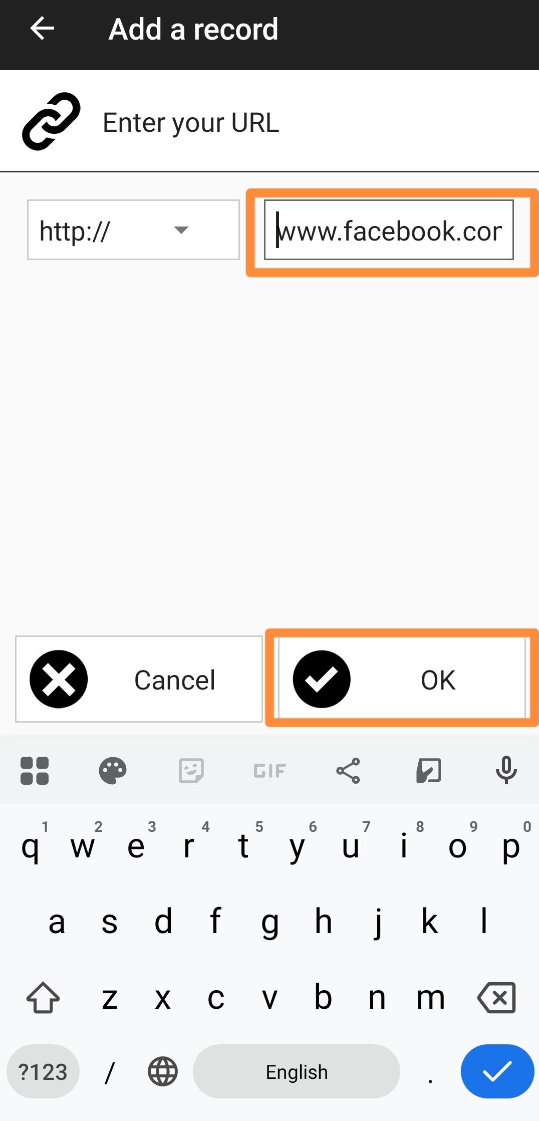 Facebook page nfc